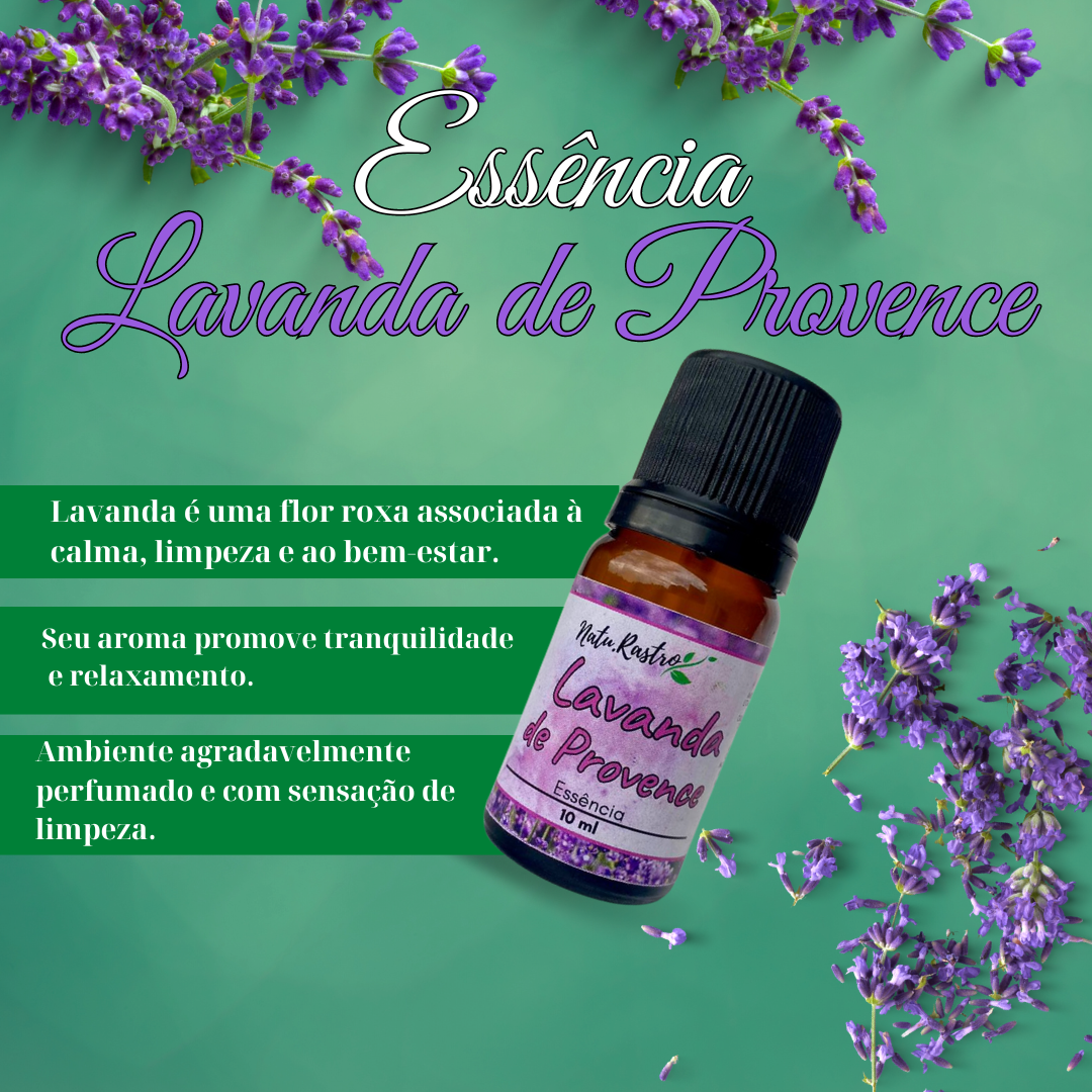 Essência Lavanda de Provence Natu.Rastro ...
