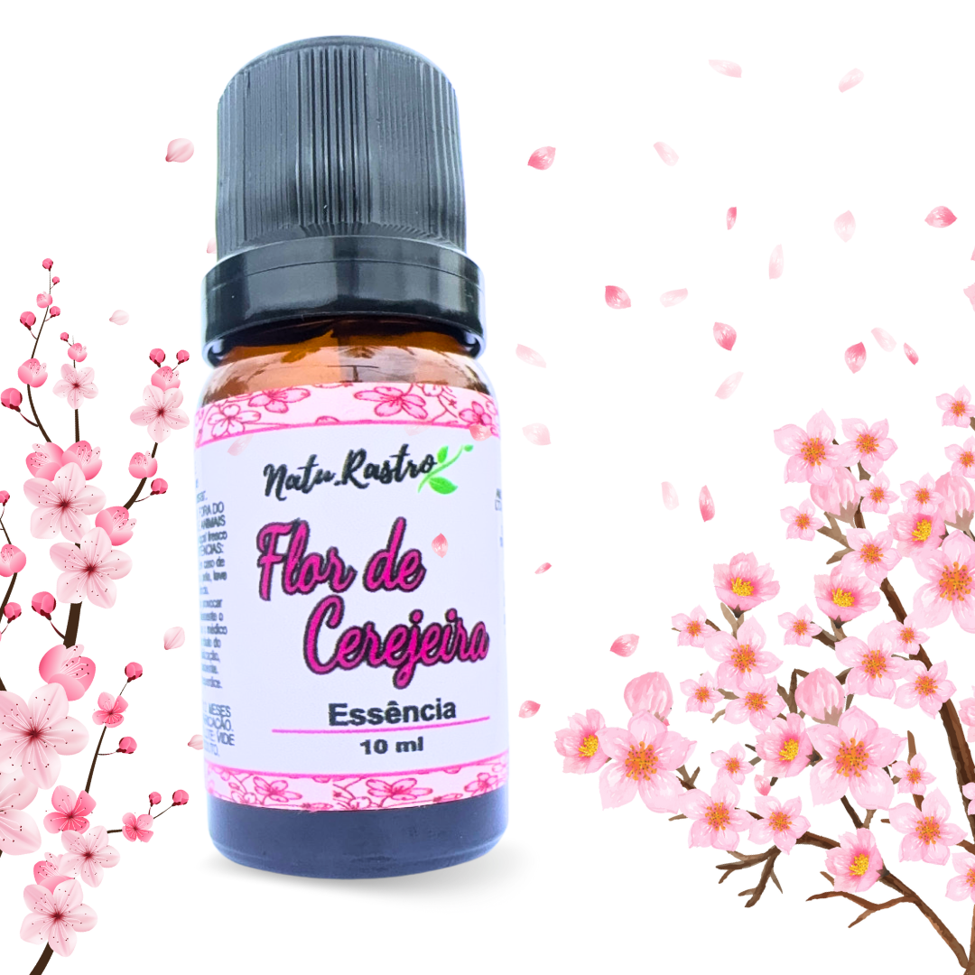Essência Flor de Cerejeira Natu.Rastro 10ml
