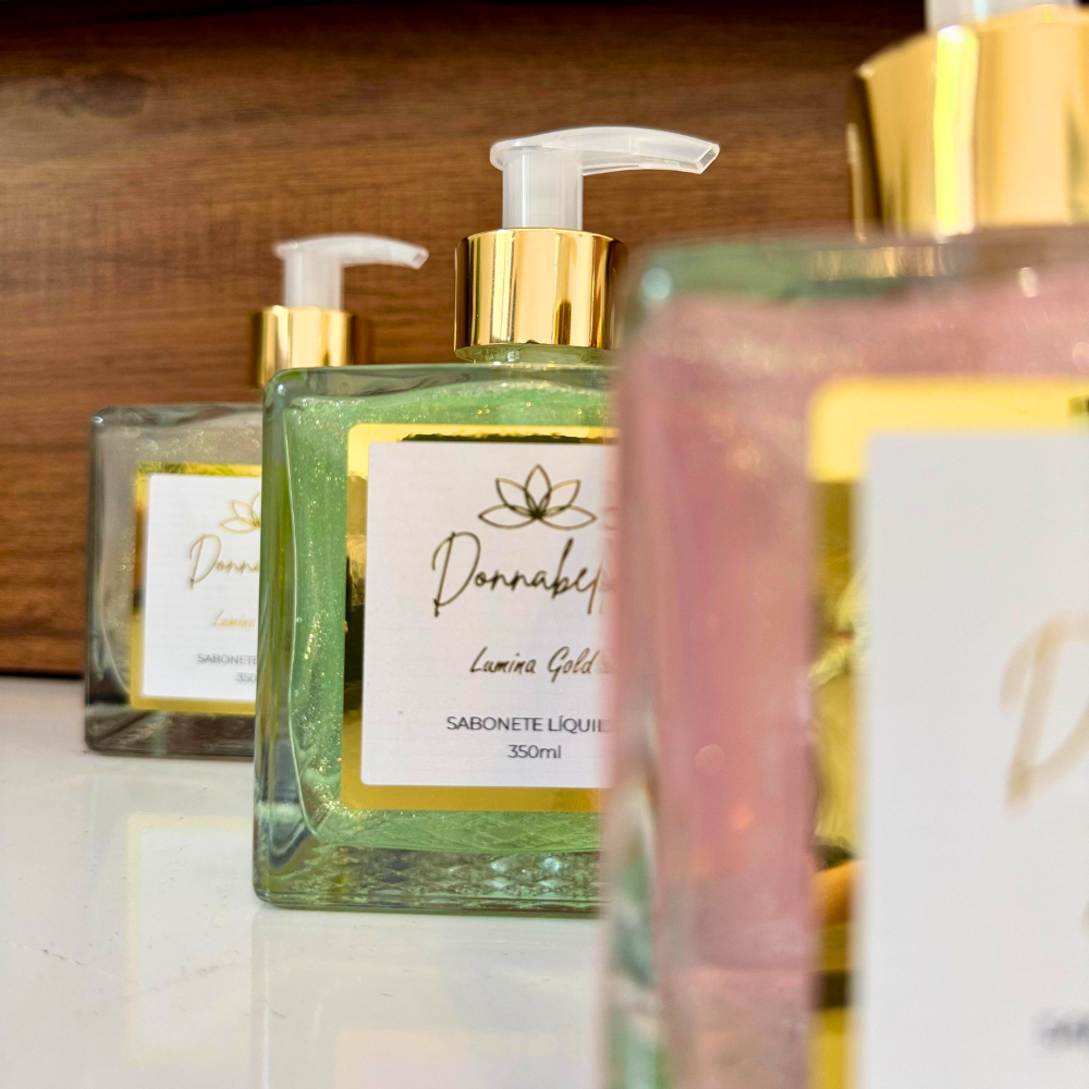 Sabonete Donnabelly Lumina Gold GARDEN RO...