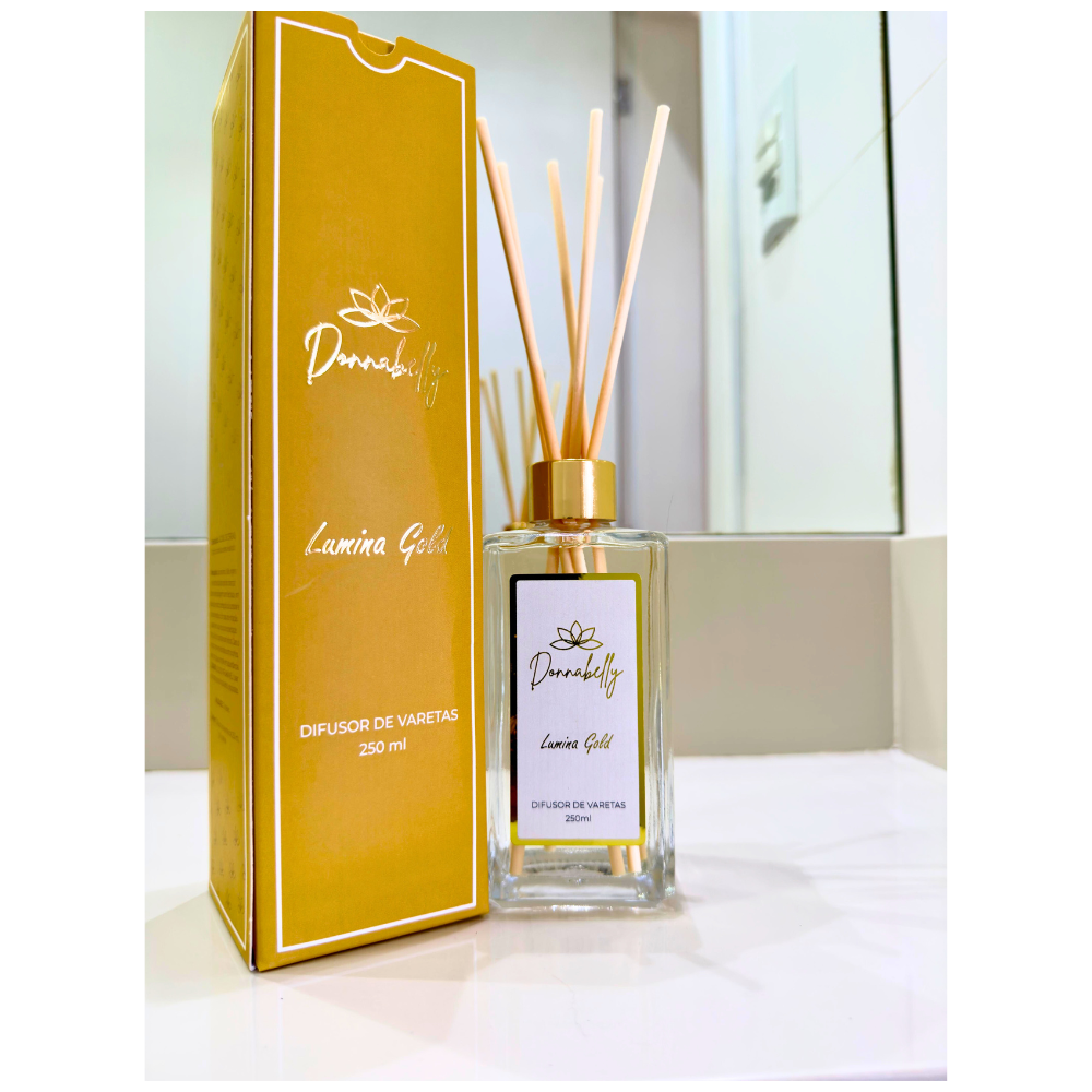 Difusor de Varetas Donnabelly Lumina Gold...