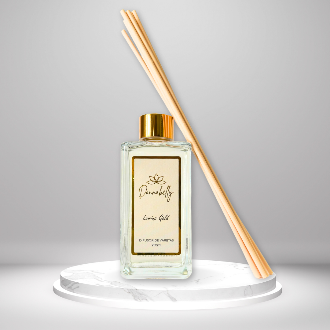 Difusor de Varetas Donnabelly Lumina Gold...