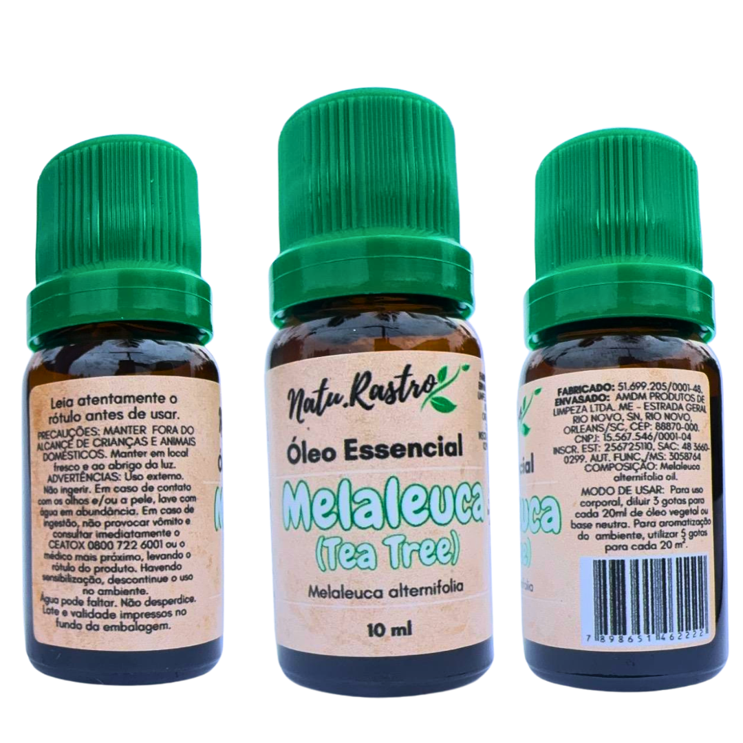 Óleo Essencial de Melaleuca (Tea Tree) Na...