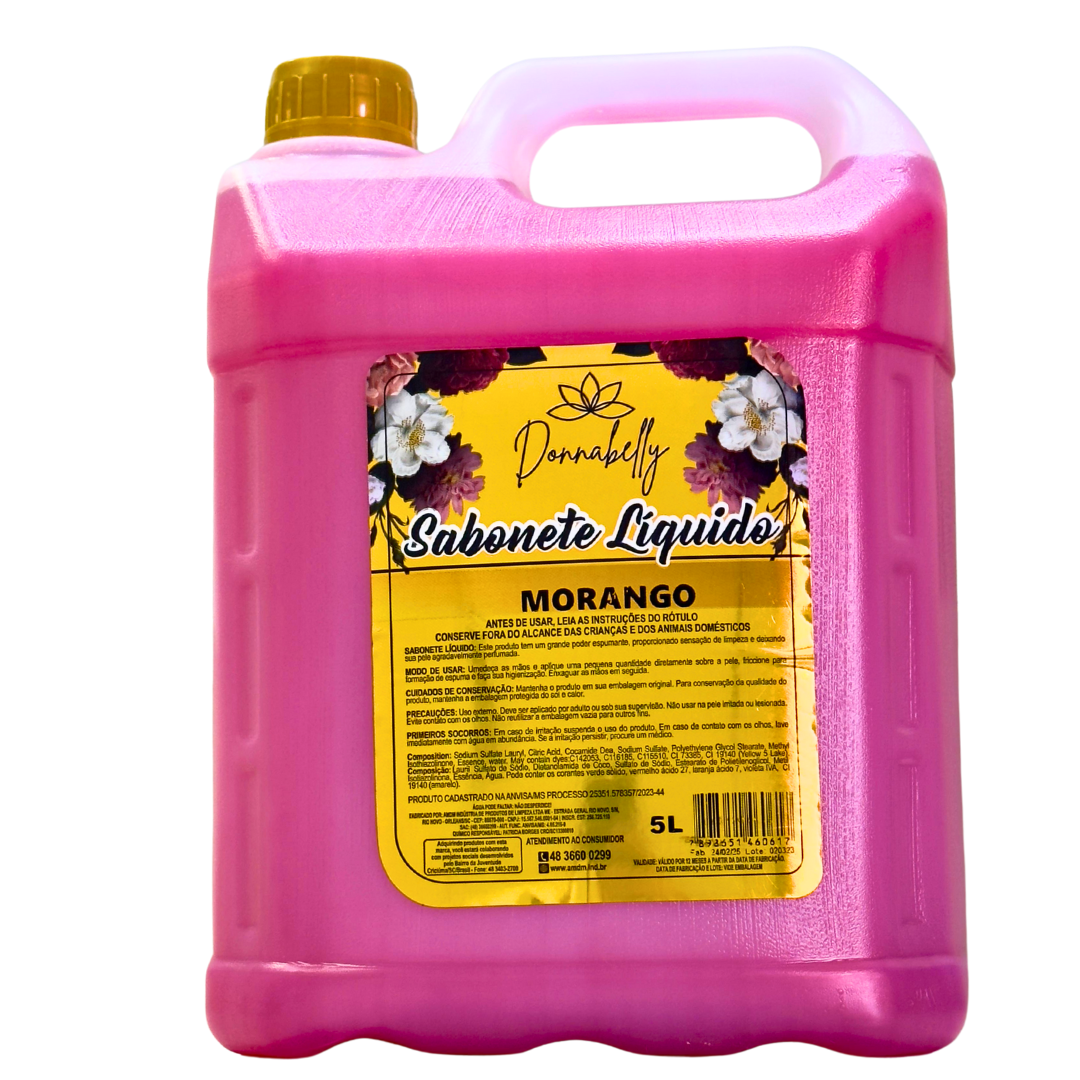 Sabonete Líquido Perolado Donnabelly Mora...