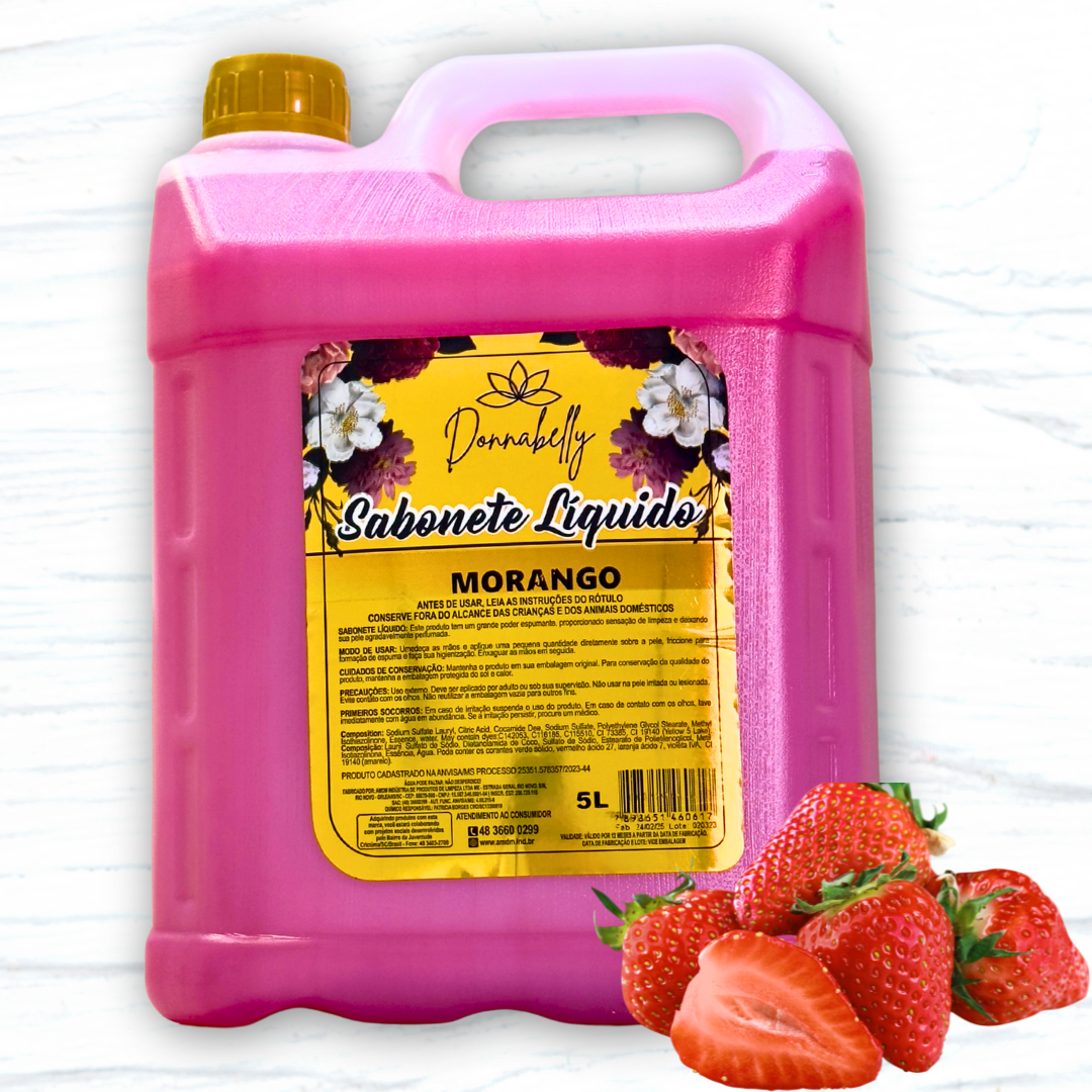 Sabonete Líquido Perolado Donnabelly Mora...
