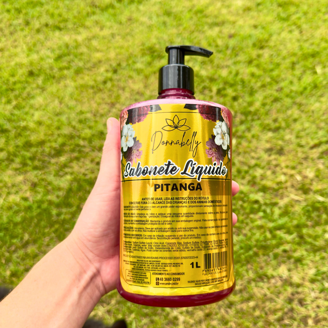 Sabonete Líquido Perolado Pitanga 1L Donn...