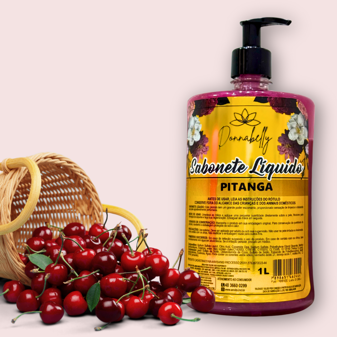 Sabonete Líquido Perolado Pitanga 1L Donn...