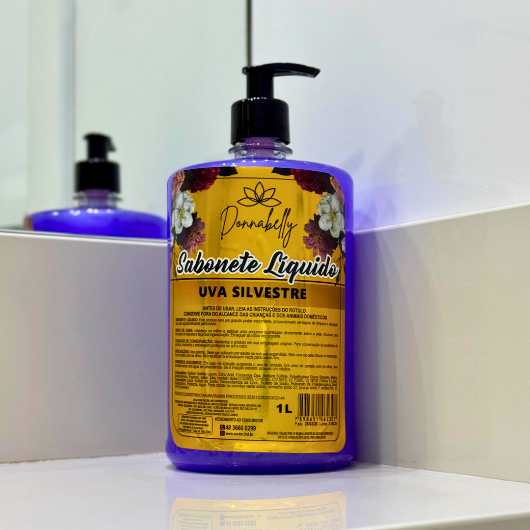 Sabonete Líquido Perolado Uva Silvestre 1...