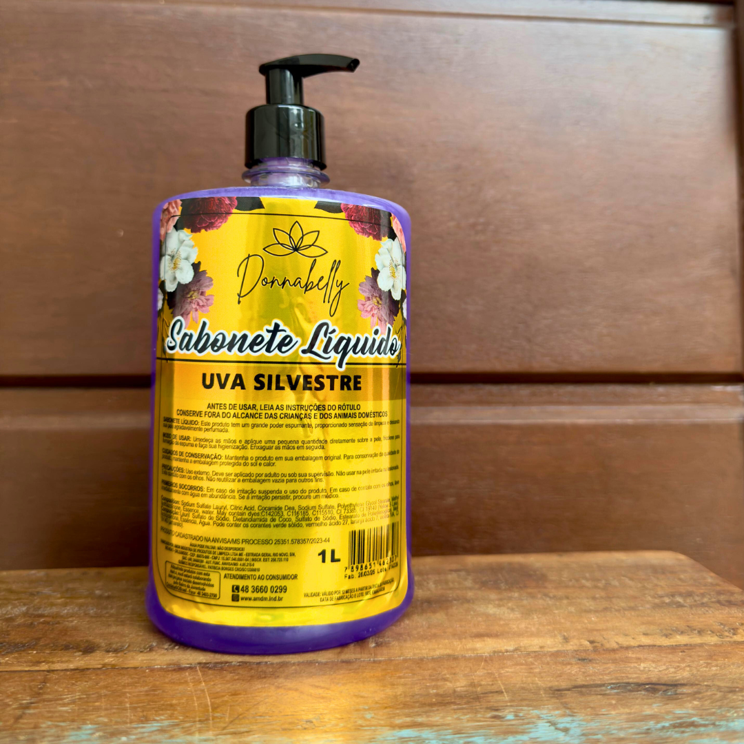 Sabonete Líquido Perolado Uva Silvestre 1...