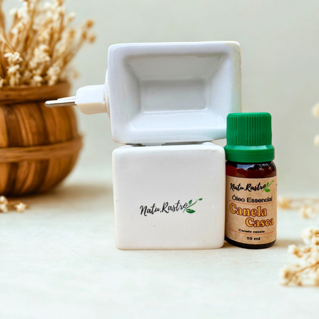 Óleo Essencial de Canela Casca Natu.Rastr...