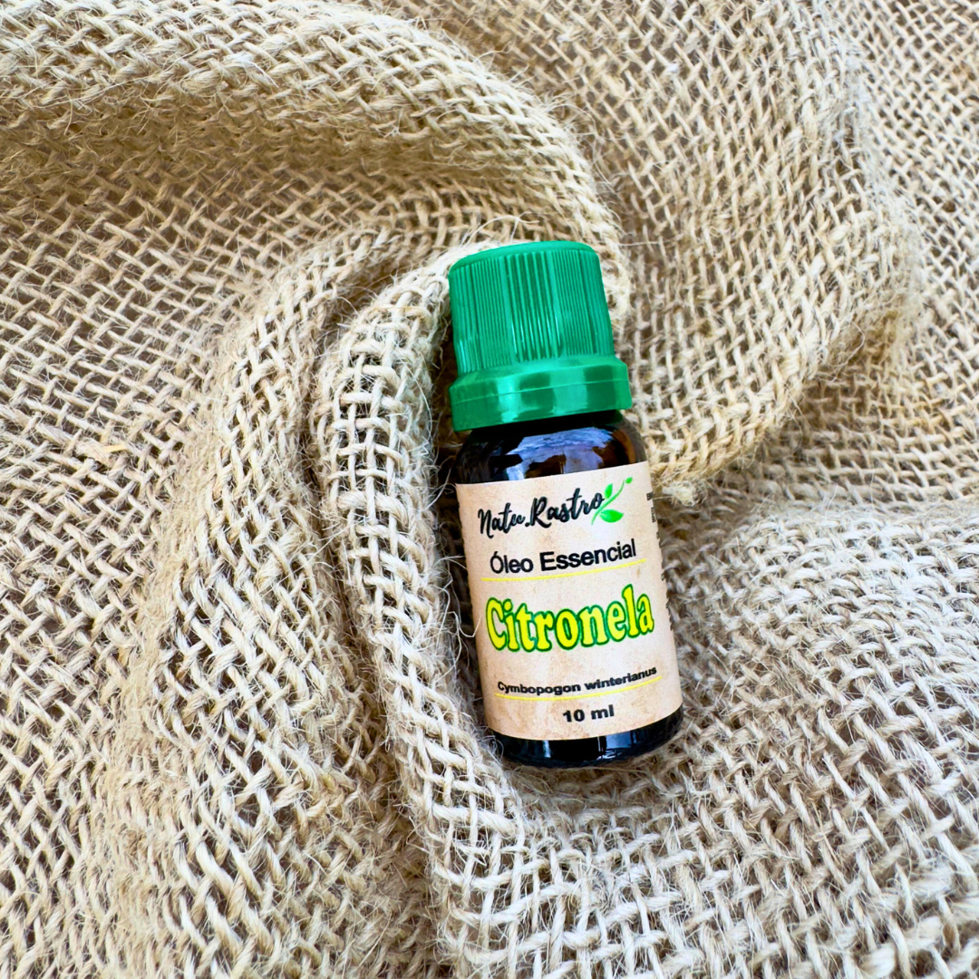 Óleo Essencial de Citronela Natu.Rastro 10ml