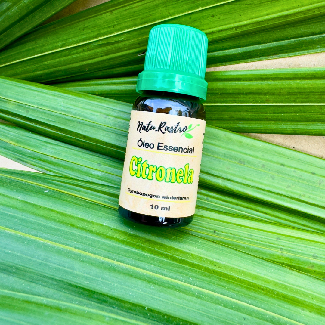 Óleo Essencial de Citronela Natu.Rastro 10ml