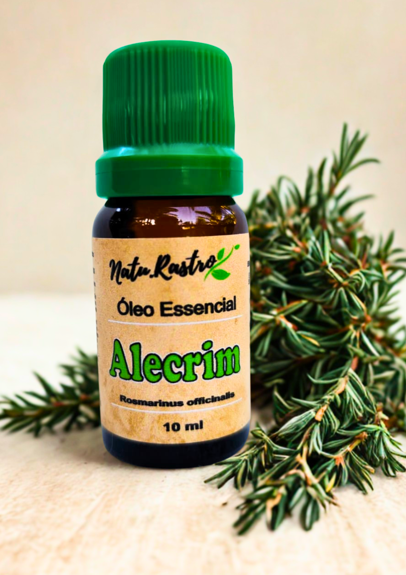 Óleo Essencial de Alecrim Natu.Rastro 10ml