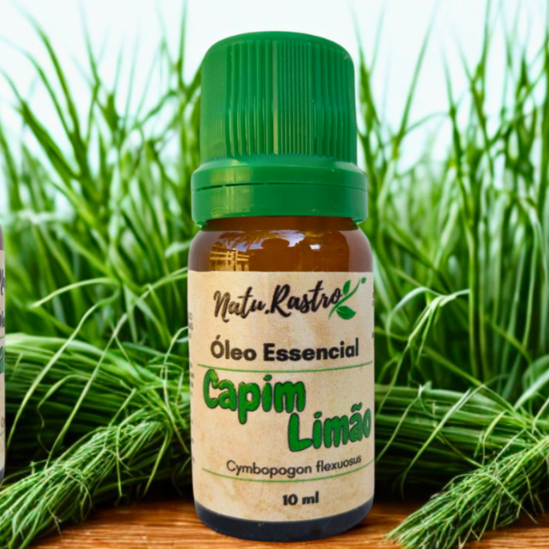 Óleo Essencial de Capim Limão Natu.Rastro...