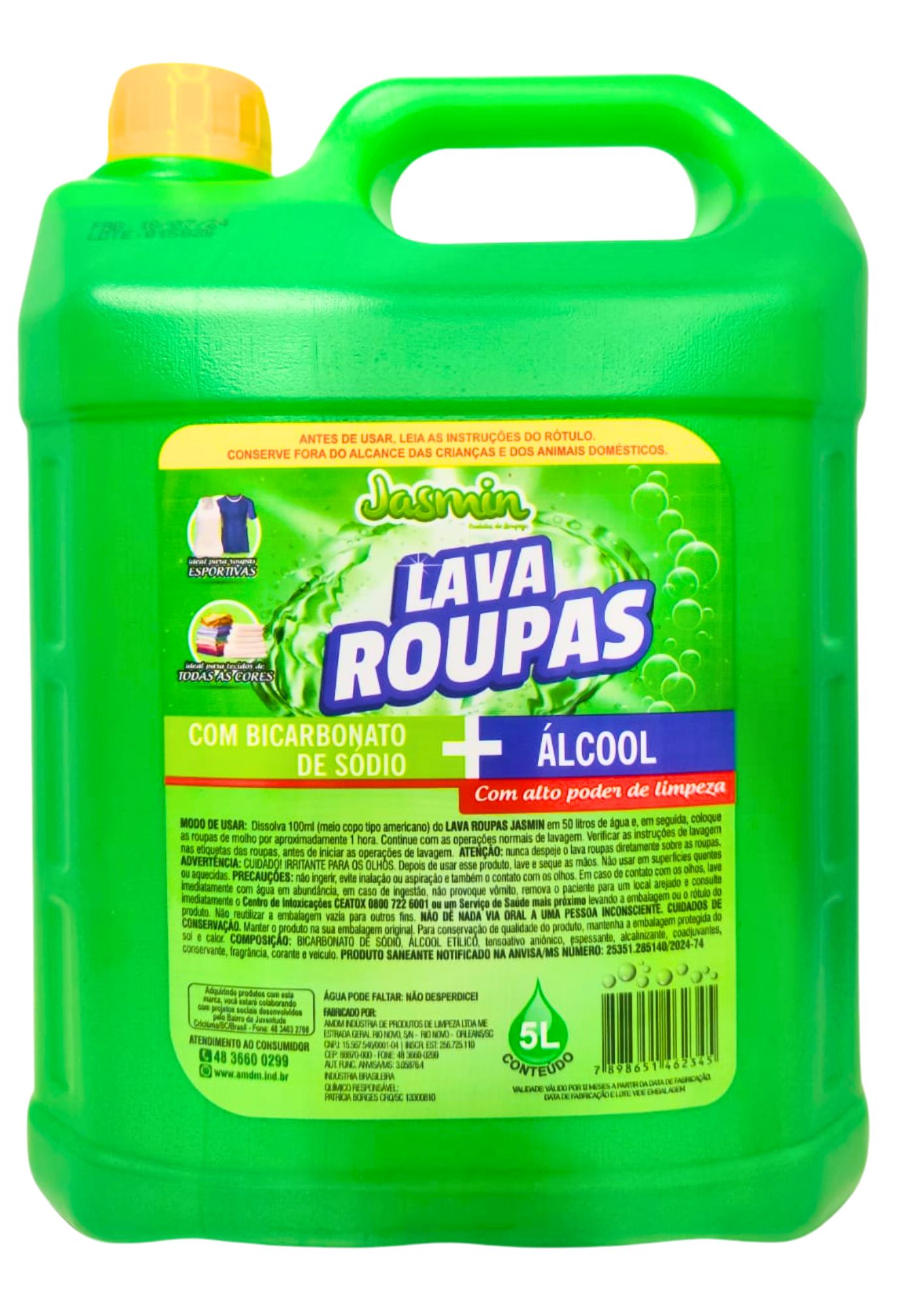 Lava Roupas com Bicarbonato de Sódio + Ál...