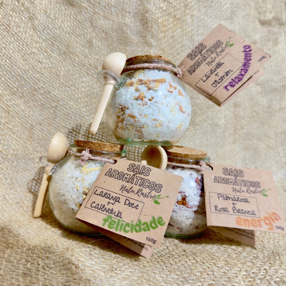 Sal de Banho Laranja Doce e Calêndula Nat...