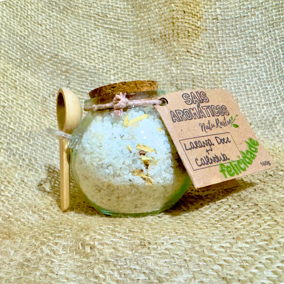 Sal de Banho Laranja Doce e Calêndula Nat...