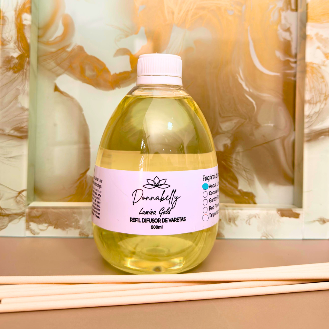 Refil Difusor de Varetas 500ml Donnabell ...