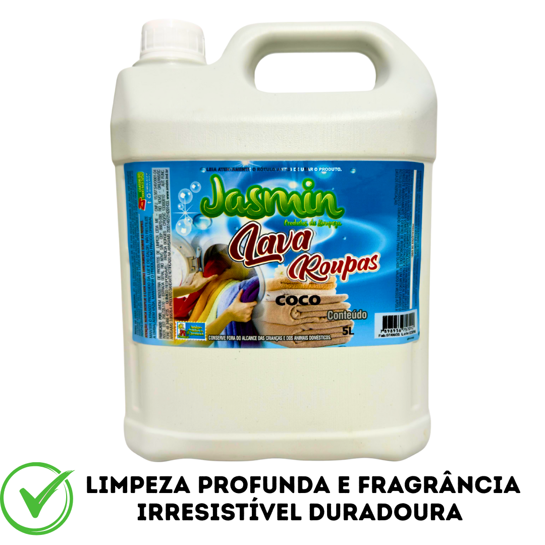 Lava Roupas Jasmin Coco 5LT - alto poder ...
