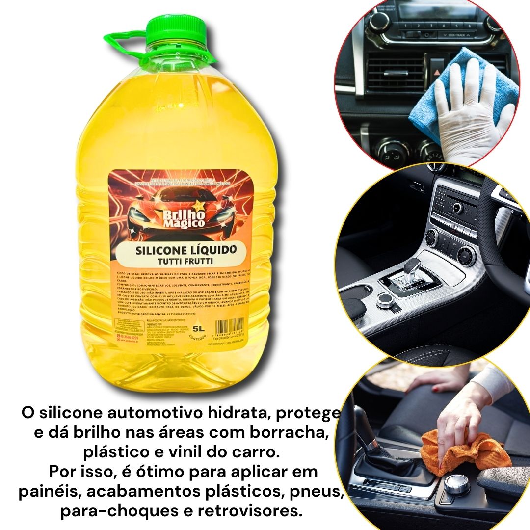 Silicone Líquido Automotivo Brilho Mágic ...
