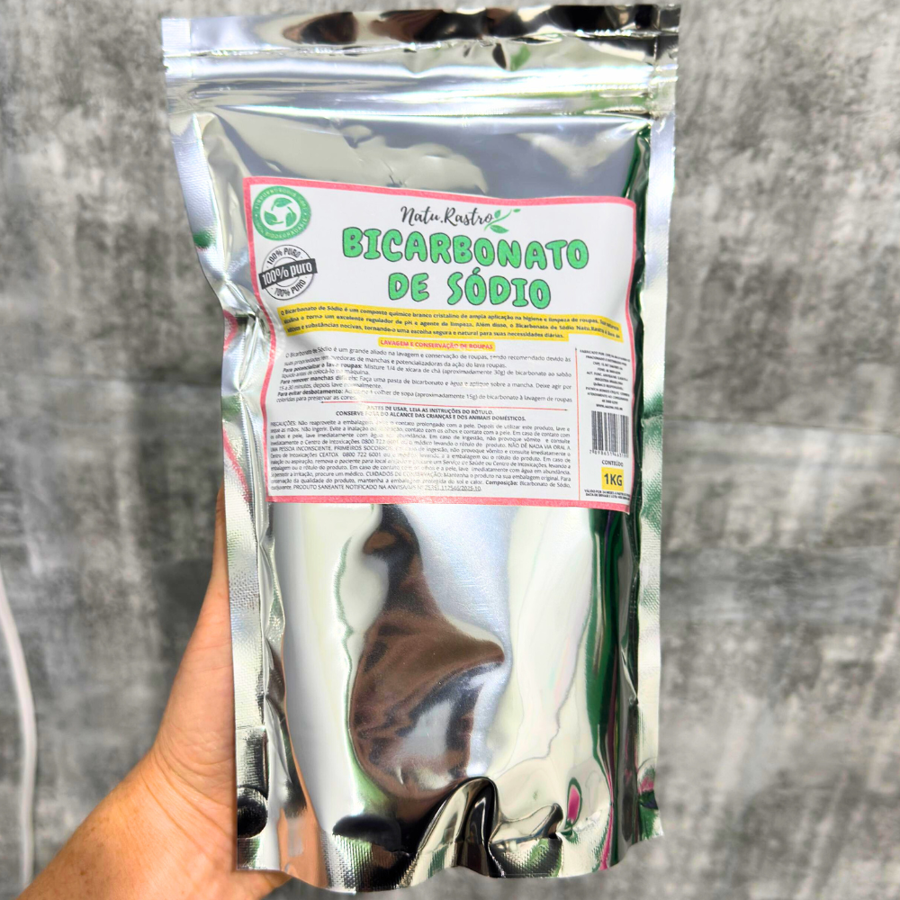 Bicarbonato de Sódio Natu.Rastro - 100% P...