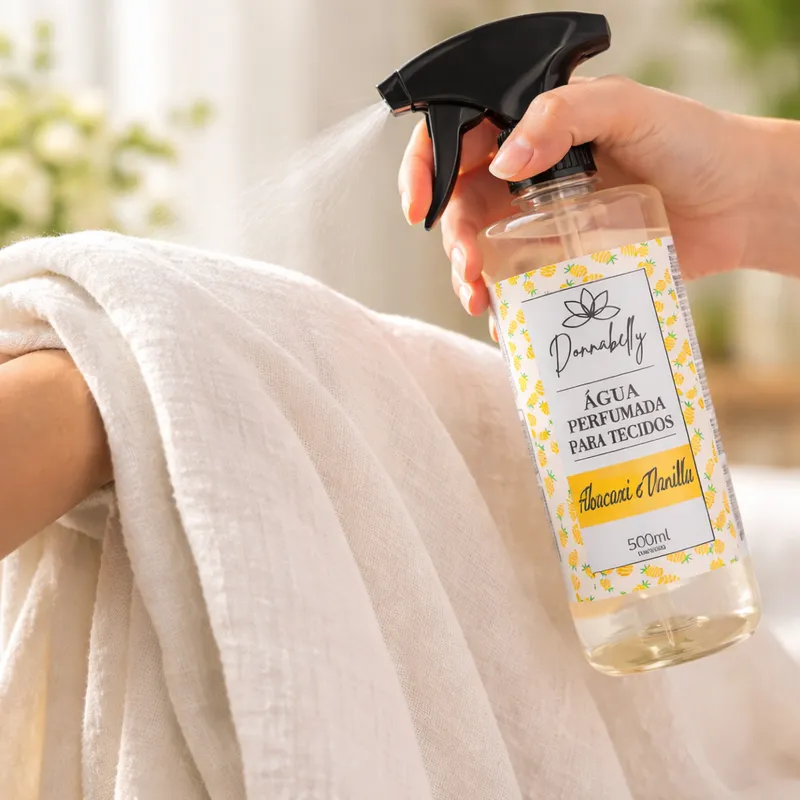 Água Perfumada para Tecidos Abacaxi e Van...